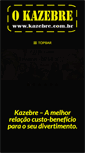 Mobile Screenshot of kazebre.com.br